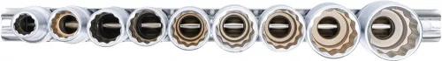 BGS technic Dugókulcs készlet 1/2" 8 részes hosszított 12 pontos (BGS 5253)