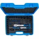 BGS technic Gépi dugókulcs- és bitkészlet 1/4″–1/2″, 4–32 mm, 69 részes (BGS 5255)