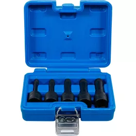   BGS technic 5 részes elnyalt csavar kitekerő készlet , 8-16mm, 1/2" (BGS 5261)