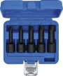 BGS technic 5 részes elnyalt csavar kitekerő készlet , 8-16mm, 1/2" (BGS 5261)