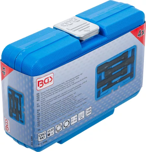 BGS technic 4 részes 1/2" speciális csavarkiszedő készlet (BGS 5264)