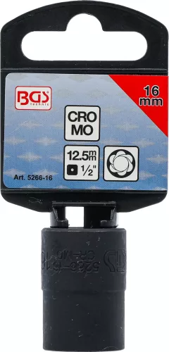 BGS technic Speciális csavarkiszedő dugófej, 16mm (BGS 5266-16)