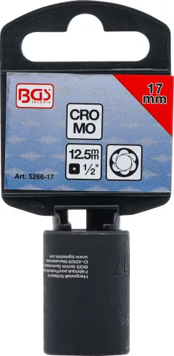 BGS technic Speciális csavarkiszedő dugófej, 17mm (BGS 5266-17)