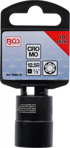 BGS technic Speciális csavarkiszedő dugófej, 19mm (BGS 5266-19)
