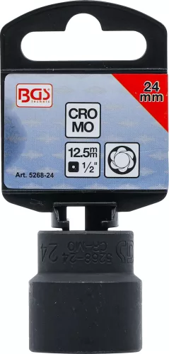 BGS technic 1/2" Speciális csavarkiszedő dugófej, 24mm (BGS 5268-24)