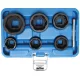 BGS technic 6 részes speciális csavarkiszedő készlet , 22-41mm, 1/2"+3/4" (BGS 5268)