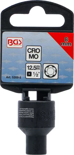 BGS technic Speciális csavarkiszedő dugókulcs fej, 8mm (BGS 5269-8)