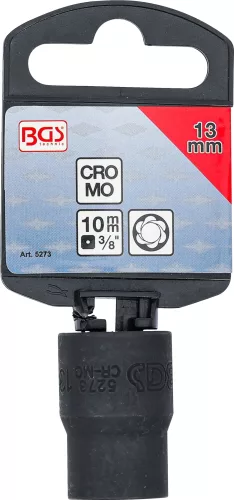 BGS technic 3/8" Speciális csavarkiszedő dugófej, 13mm (BGS 5273)
