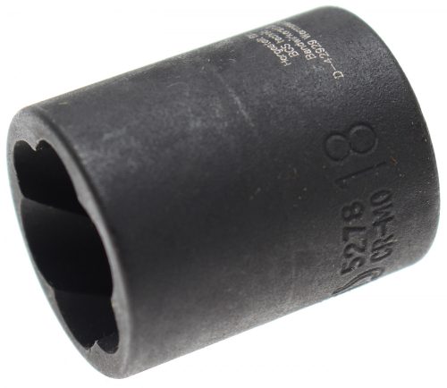 BGS technic 3/8" Speciális csavarkiszedő dugófej, 18mm (BGS 5278)