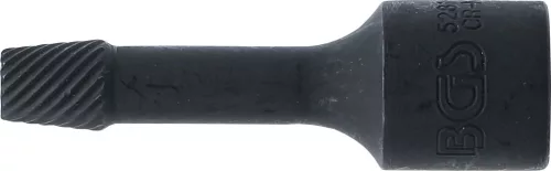 BGS technic 3/8" Speciális csavarkiszedő dugófej, 8 mm (BGS 5281-8)