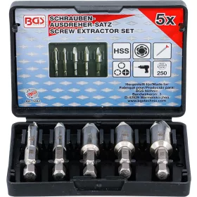 BGS technic 5 részes csavar kiszedő készlet (BGS 5282)