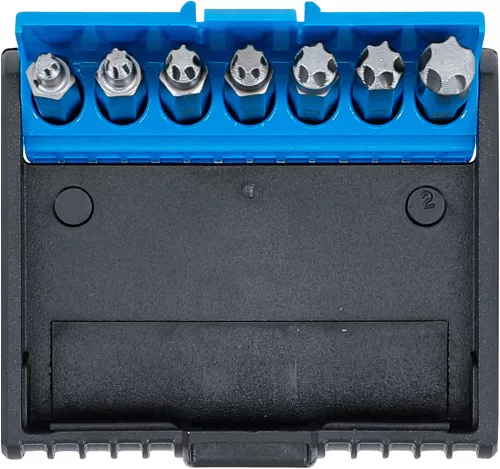BGS technic 7 részes tört csavar kiszedő készlet Torx csavarokhoz, T10-T40 (BGS 5284)