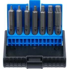   BGS technic 7 részes tört csavar kiszedő készlet Imbusz csavarokhoz, 1.5-6 mm (BGS 5289)