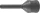 BGS technic 1/4" Izzítógyertya elektróda kiszedő dugófej, 2.6mm, a BGS 5290 izzító gyertya elektróda elávolító készletből (BGS 5290-2.6)