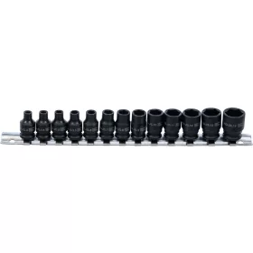   BGS technic Levegős dugókulcskészlet hatszögletű | 6,3 mm (1/4") | 4 - 14 mm | 13 darabos (5296)