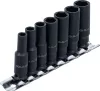 BGS technic Levegős dugókulcskészlet hatszögletű, mély | 6,3 mm (1/4") | 6 - 13 mm | 7 darabos (5299)