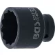 BGS technic Levegős dugókulcs tizenkétszögletű | 12,5 mm (1/2") | 32 mm (5312)