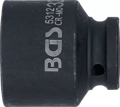 BGS technic Levegős dugókulcs tizenkétszögletű | 12,5 mm (1/2") | 32 mm (5312)
