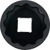 BGS technic Levegős dugókulcs tizenkétszögletű | 12,5 mm (1/2") | 34 mm (5314)