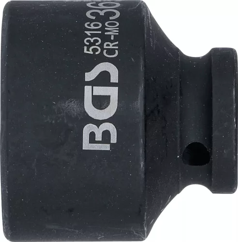 BGS technic Levegős dugókulcs tizenkétszögletű | 12,5 mm (1/2") | 36 mm (5316)