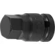 BGS technic Levegős dugókulcs | 12,5 mm (1/2") | Belső hatszögletű 19 mm (BGS 5334-H19)