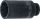 BGS technic Féltengely dugókulcs, 12 szögű, hosszított, gépi, 1/2", 30 mm, CrMo (BGS 5337)