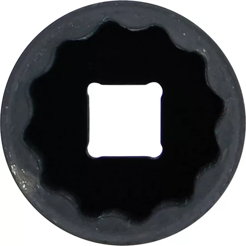 BGS technic Féltengely dugókulcs, 12 szögű, hosszított, gépi, 1/2", 30 mm, CrMo (BGS 5337)