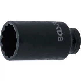   BGS technic 1/2" Levegős dugókulcs, 12-szögű, 32 mm (BGS 5338)