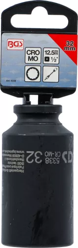 BGS technic 1/2" Levegős dugókulcs, 12-szögű, 32 mm (BGS 5338)