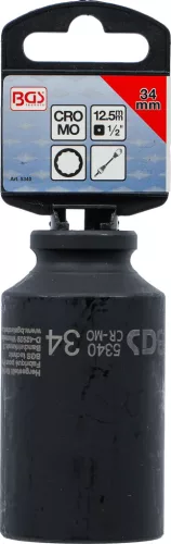 BGS technic 1/2" Levegős dugókulcs, 12-szögű, 34 mm (BGS 5340)