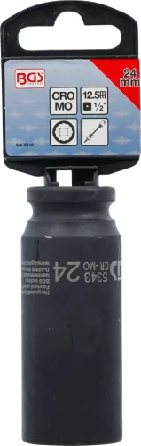 BGS technic 1/2" Levegős dugókulcs, 12-szögű, 24 mm (BGS 5343)
