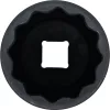 BGS technic Gépi dugókulcsfej féltengelyhez, 1/2”, 39 mm, 12 lapú, mély kivitel (BGS 5351)