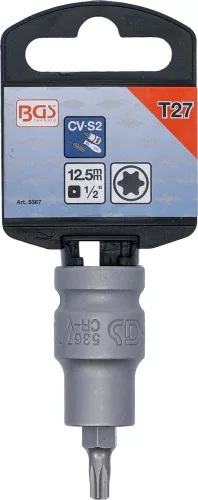 BGS technic Torx levegős bitfej 1/2" hossza: 53mm T27 (BGS 5367)
