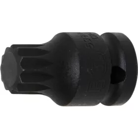   BGS technic 1/2" Spline bitfej légkulcshoz, M18, 40 mm (BGS 5381-M18)