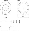 BGS technic Barázdált csavarhúzó gömbcsuklóhoz (BGS 5420)