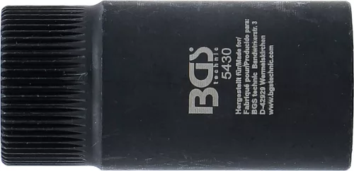 BGS technic Kör alakú fogazott dugókulcs Mercedes CDI-hez, Multi-Spline, 1.5 x 58 mm (BGS 5430)