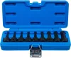 BGS technic Gépi Torx bitfejes dugókulcs készlet 1/2” meghajtással, T20–T70, 75 mm, 9 részes (BGS 5480)