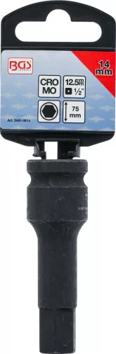 BGS technic Imbusz bitfej légkulcshoz, M14, 1/2" (BGS 5481-M14)