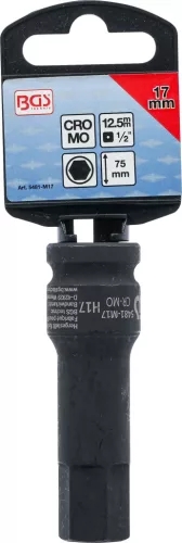 BGS technic Imbusz bitfej légkulcshoz, M17, 1/2" (BGS 5481-M17)