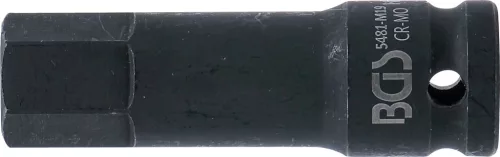 BGS technic Imbusz bitfej légkulcshoz, M19, 1/2" (BGS 5481-M19)