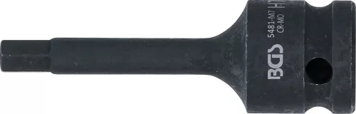 BGS technic Imbusz bitfej légkulcshoz, 7 mm, 1/2" (BGS 5481-M7)
