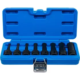   BGS technic Gépi imbusz bitfejes dugókulcs készlet 1/2” meghajtással, 5–19 mm, 75 mm, 8 részes (BGS 5481)