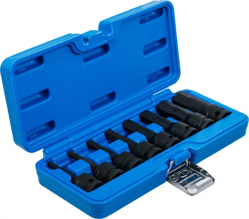 BGS technic Gépi imbusz bitfejes dugókulcs készlet 1/2” meghajtással, 5–19 mm, 75 mm, 8 részes (BGS 5481)