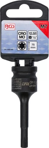 BGS technic Ribe bitfej légkulcshoz, M7, 1/2" (BGS 5483-M7)