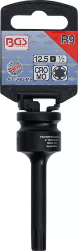 BGS technic Ribe bitfej légkulcshoz, M9, 1/2" (BGS 5483-M9)