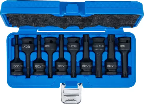 BGS technic 8 részes levegős RIBE bitkészlet 1/2" M5-M14 (BGS 5483)