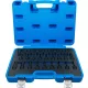 BGS technic Levegős bitfej készlet 26 részes, Torx és Spline típusú (BGS 5484)