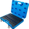 BGS technic Levegős bitfej készlet 26 részes, Torx és Spline típusú (BGS 5484)