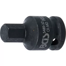   BGS technic Imbusz bitfej légkulcshoz, 12 mm, 1/2" (BGS 5485-12)
