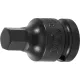 BGS technic Imbusz bitfej légkulcshoz, 12 mm, 1/2" (BGS 5485-12)